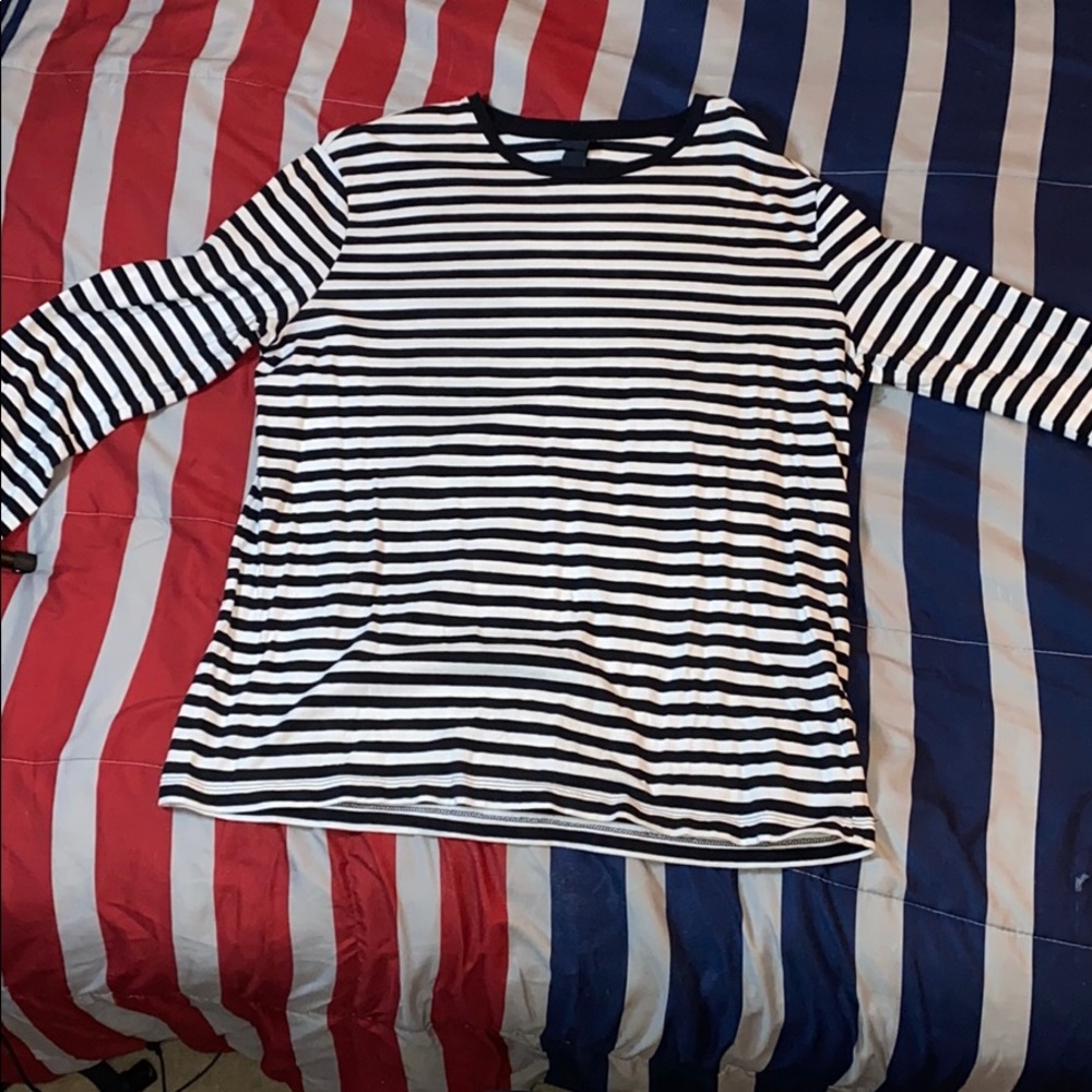 LONG SLEEVE SPRIPE SHIRT